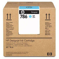 Cartucho de tinta cian claro de ltex HP DesignJet 786 de 3 litros (CC589A)